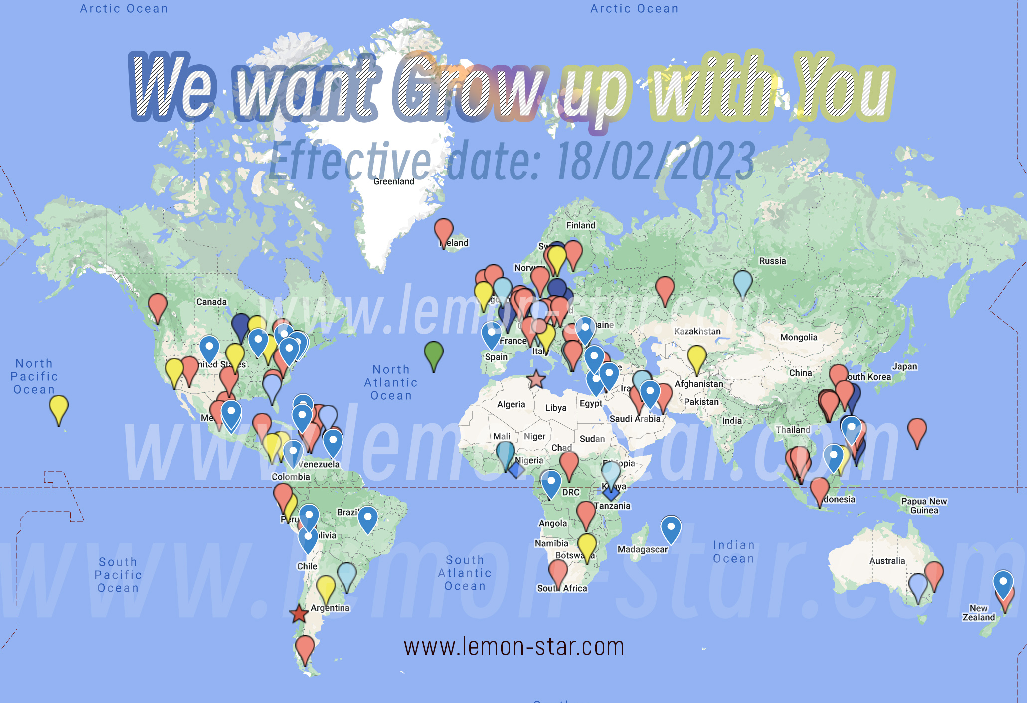 Lemon Star Dealer map